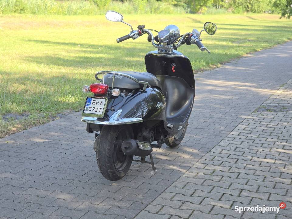 SYM Allo 50 ccm 4t retro style szeroka kupiony w Polsce