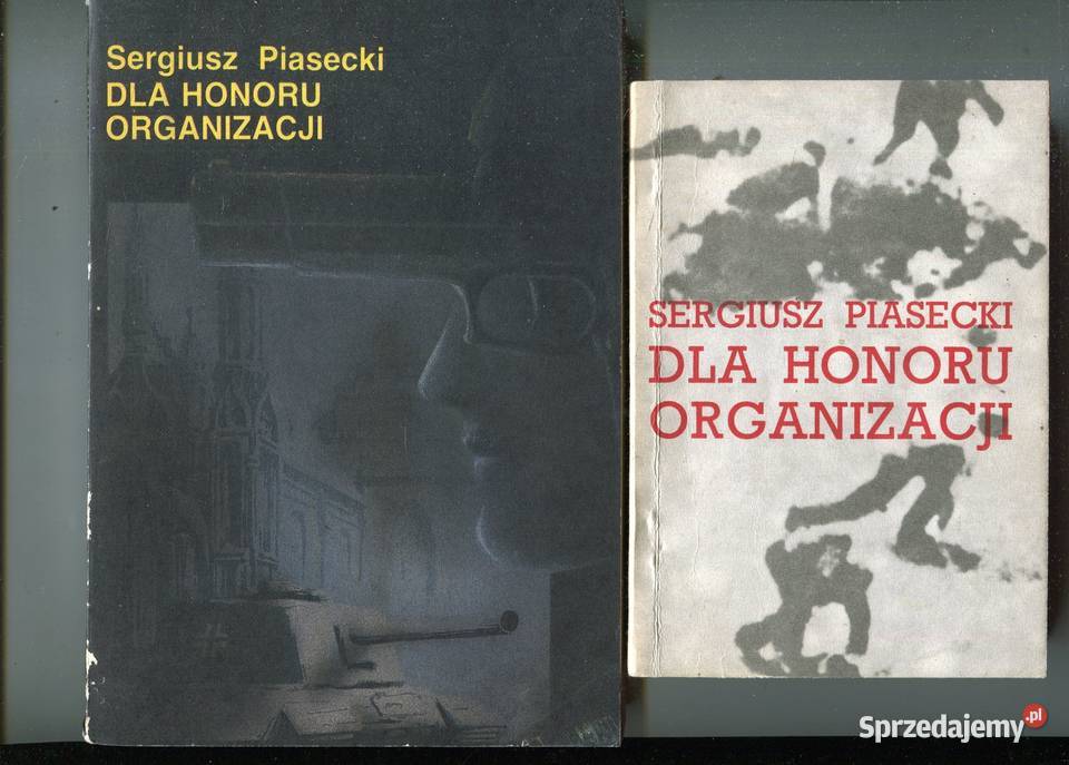 honoru organizacji Sergiusz Piasecki 2 wydania Szczecin