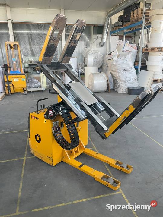 Obracarka do palet papieru samojezdna mobilna Dobre Miasto sprzedam