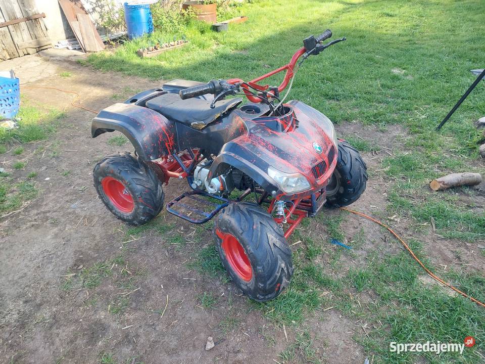 Quad 124cc bez elektroniki i z tłokiem do zmiany BMW pomorskie Cecenowo sprzedam