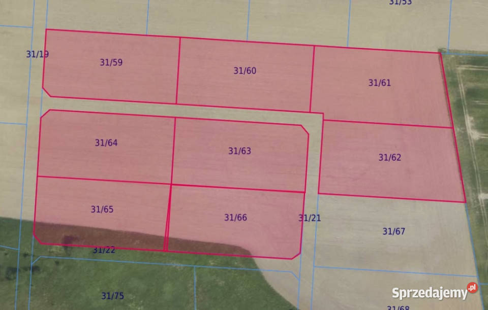 Działki 3159 w miejscowości Grabowno Wielkie Sprzedaż dolnośląskie