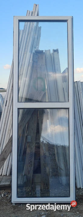 OKNA KacprzaK Witryna 71X216 FIX Używany PCV Lublin