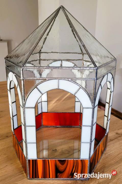 Elegancka ręcznie wykonana witrażowa altanka w Kraków