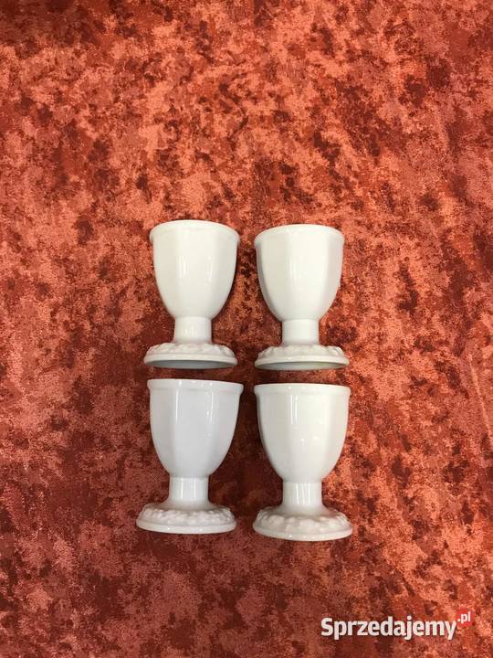 Kieliszki do jajek Rosenthal Maria Biala 4 Kielce