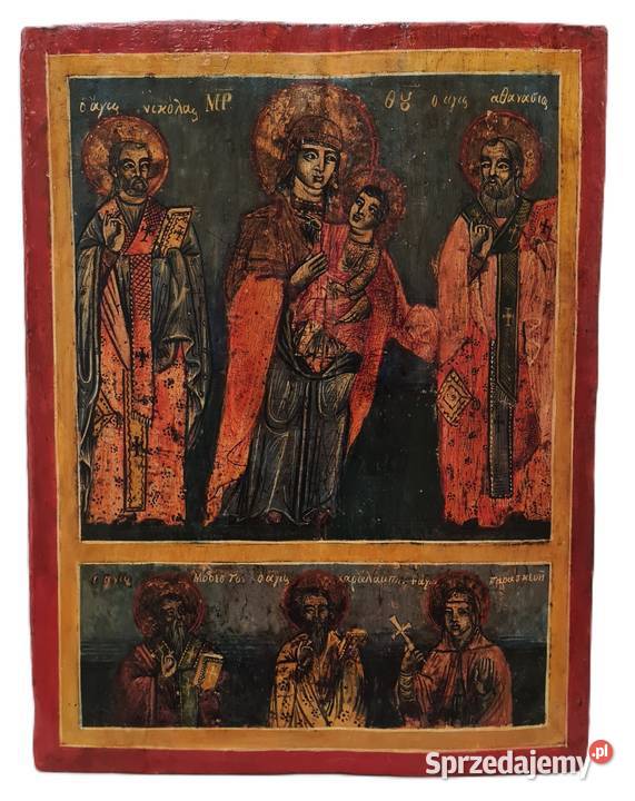 Ikona dwupolowa Matka Boża Hodegetria 0361 Warszawa