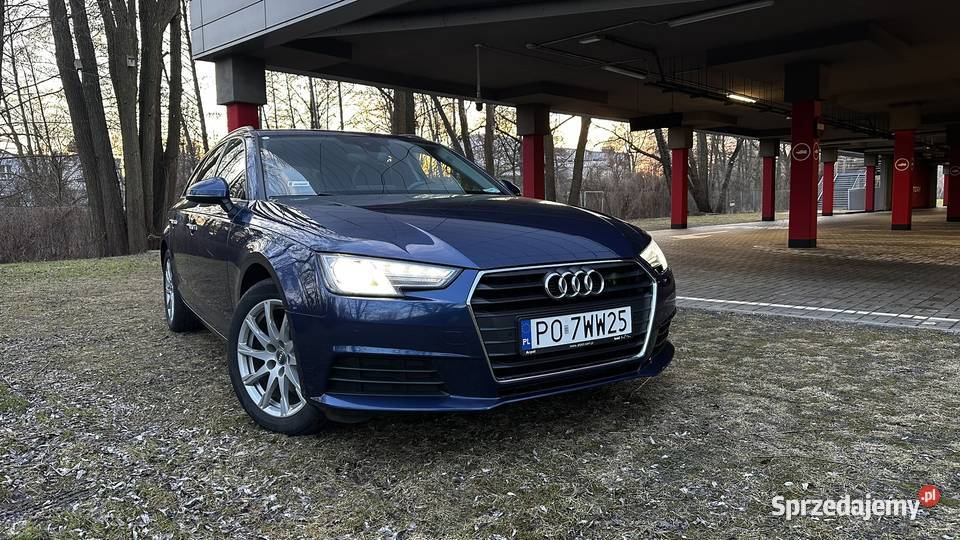 AUDI A4 B9 20 TDI 2017 SALON POLSKA Poznań