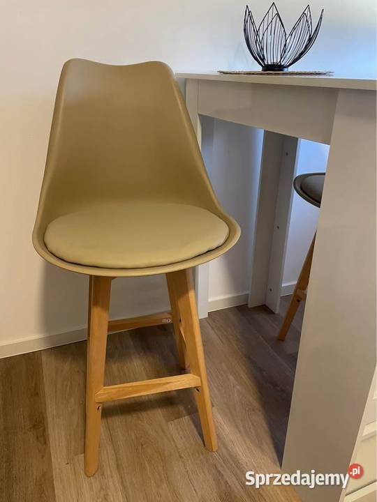Stół barowy z krzesłami stołkami barowymi Łódź sprzedam