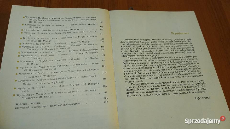 Przewodnik geologiczny zachodnich Karpatach pomorskie Gdańsk