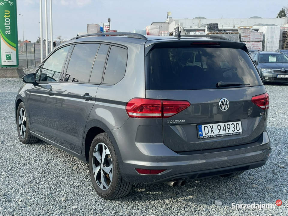 Volkswagen Touran 14 TSI 150 2017r ACC Front dolnośląskie Wojkowice