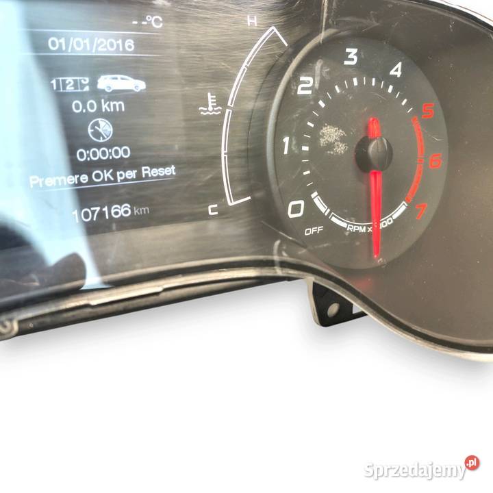 LICZNIK ZEGARY 00520706120 Fiat Tipo II 13 16 Chełm