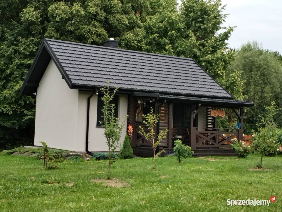 Działkę z domkiem 35m Prawecin Prawęcin