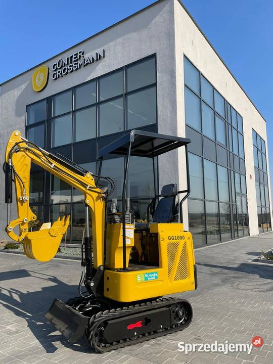 Kubota i Gunter Grossmann Minikoparka GG1000 Rok produkcji 2023