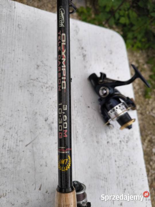 Fajna wędka Mistrall 36 m plus dodatkowy Radomsko