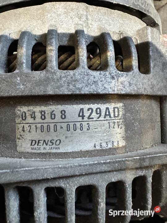 Chrysler Voyager lV 28 crd Alternator osobowe Bydgoszcz