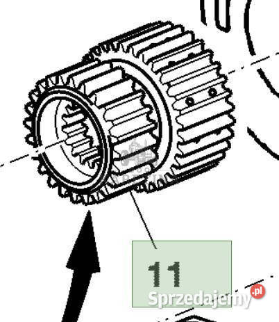 John Deere POWERQUAD 6820 6920 6920S Piasta Jastrzębniki sprzedam