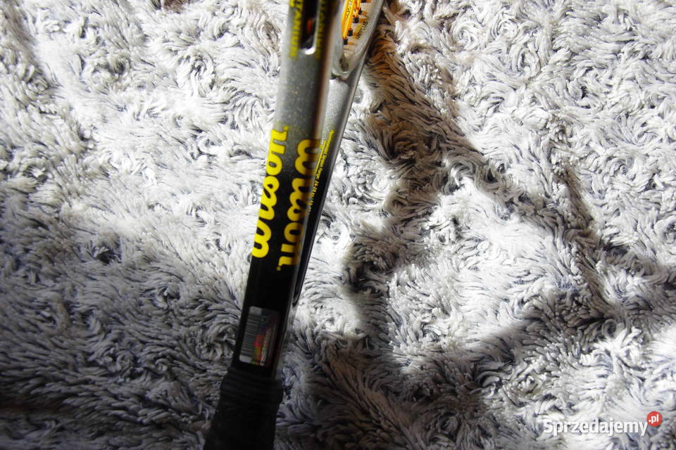 Rakieta tenisowa Wilson Titanium Hammer 61 Tenis i pokrewne śląskie Bielsko-Biała