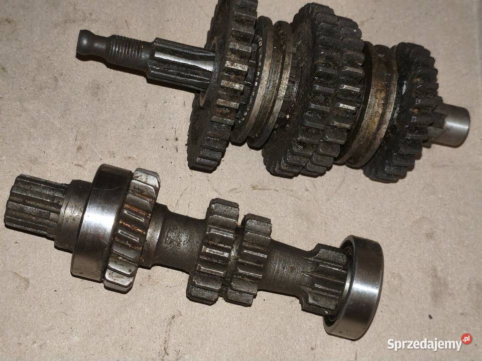 Oryginalne wałki z trybami skrzyni biegów IMZ Leszno sprzedam