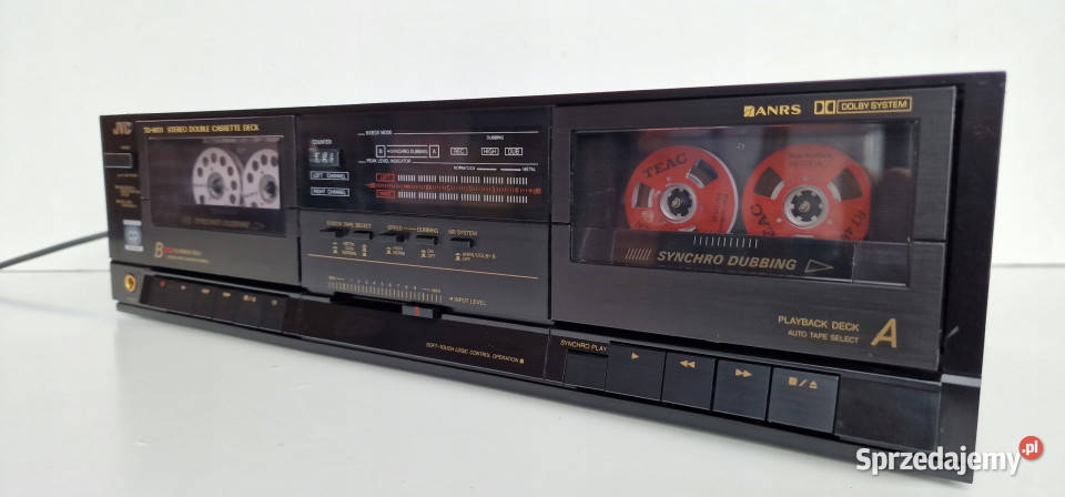 Magnetofon JVC TDW111 casette deck Międzychód