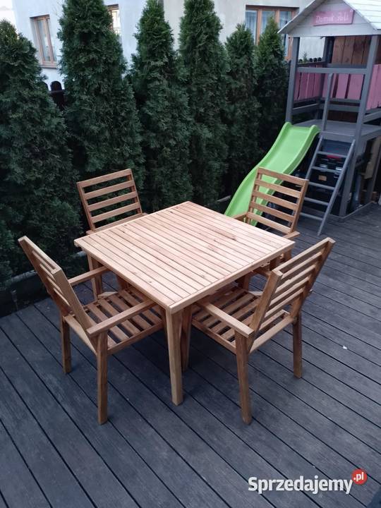 Sprzedam ręcznie wykonany zestaw ogrodowy Kobyłka