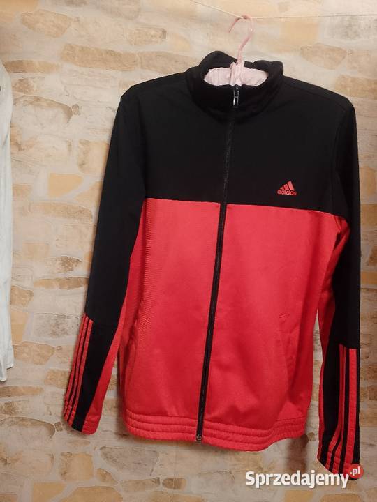 SM ADIDAS Czarno pomarańczowa bluza sportowa Kraków