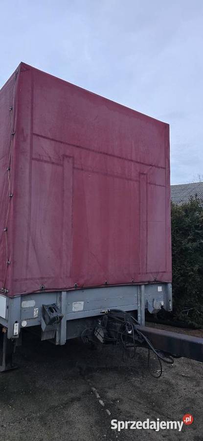 Przyczepa ciężarowa dwuosiowa spier 7 ton zaczep