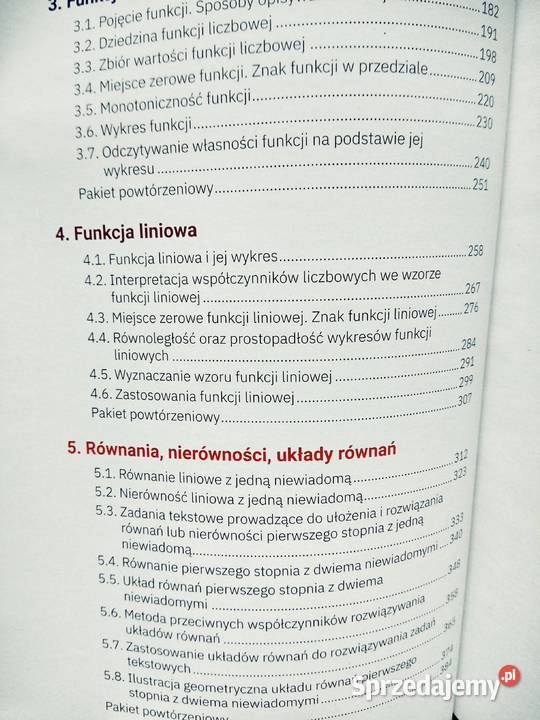 Matematyka 1 zakres podstawowy operon podręcznik mazowieckie