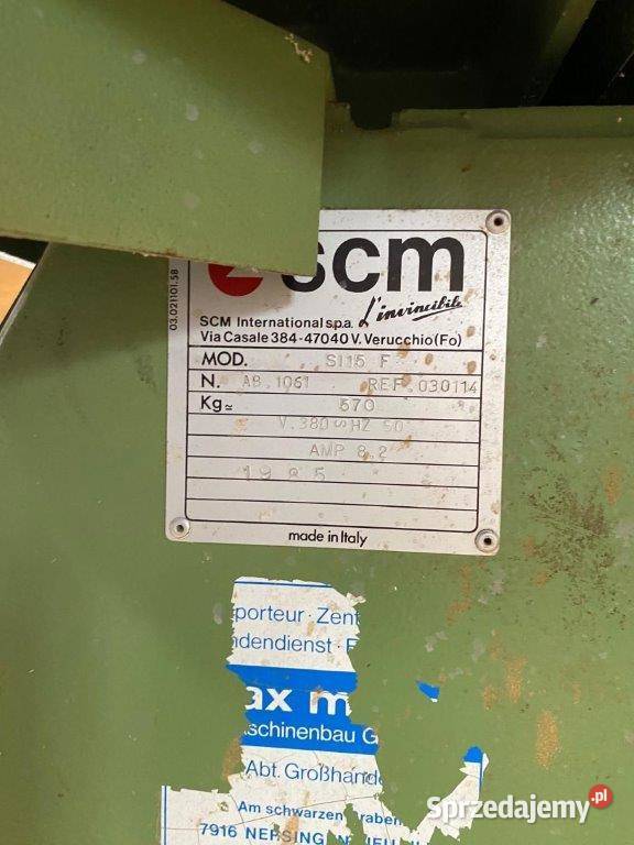 Piła formatowa SCM 15F Wejherowo sprzedam