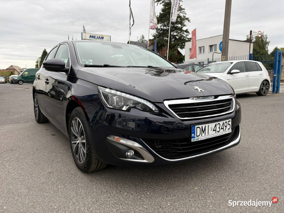 Peugeot 308 Peugeot 308 HB 16HDI 85tkm FullLed VAT marża Syców