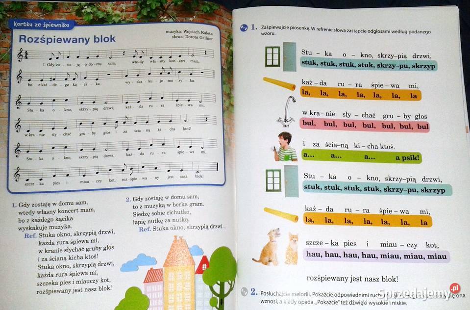 Muzyka kl 1 Ćwiczenia Monika Gromek grażyna Pozostałe lubelskie Chełm sprzedam