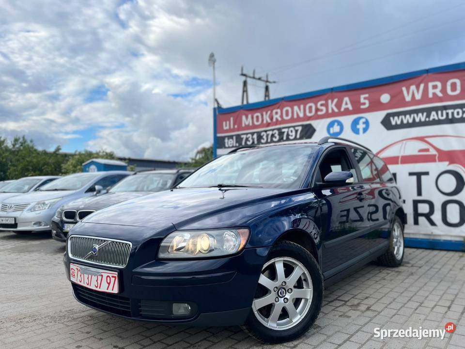 Volvo V50 20 Diesel 2006 Klima Alufelgi Zadbany Wrocław sprzedam