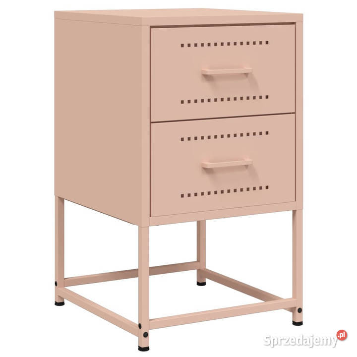 Szafka nocna różowa 36x39x605 stal WM846460 Warszawa