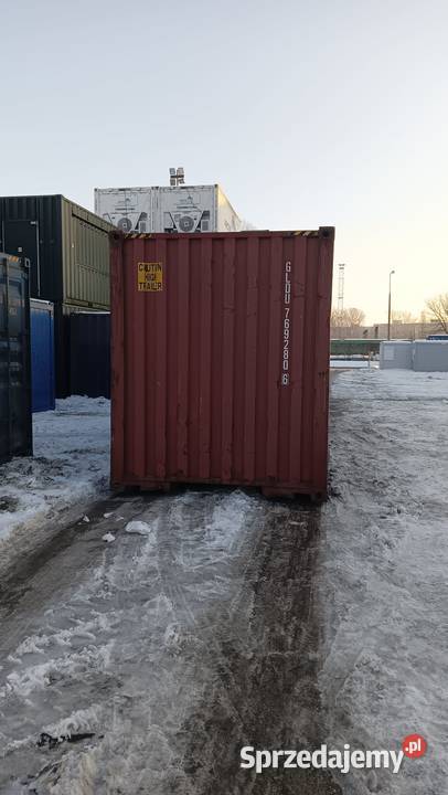Kontener morski 12 metrowy 40 HC sprzedam Brok Magazynowanie mazowieckie