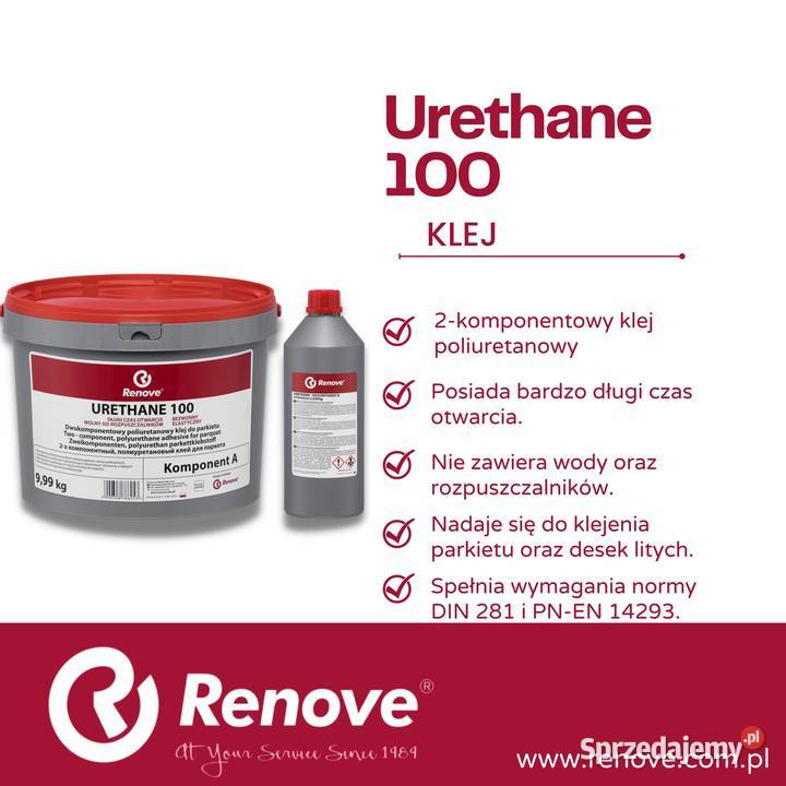 Klej do parkietu Renove Urethane 100 Kraków
