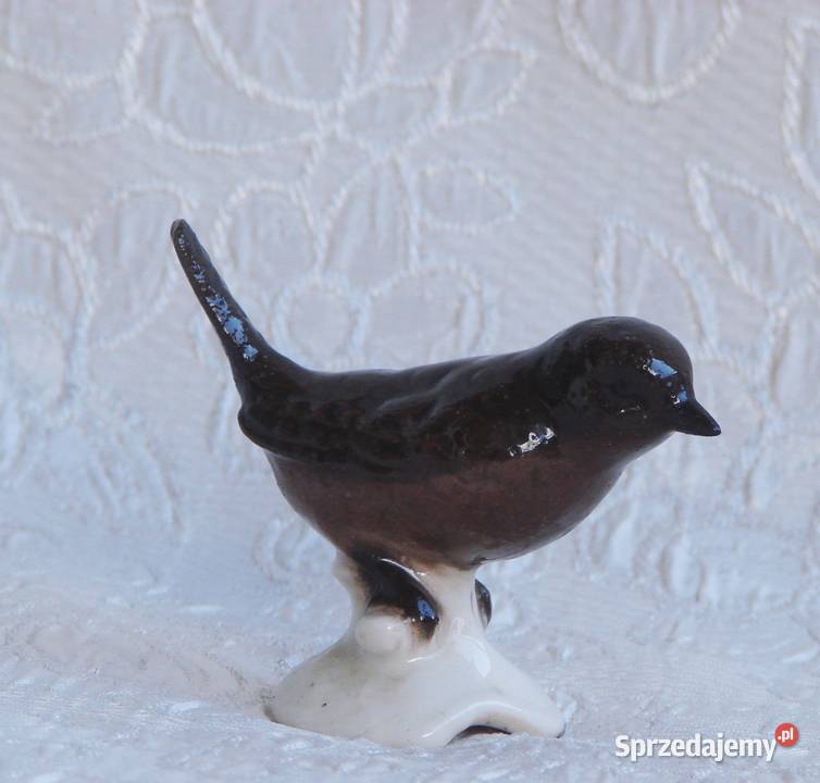 figurka ptak porcelana sygnatura sprzedam