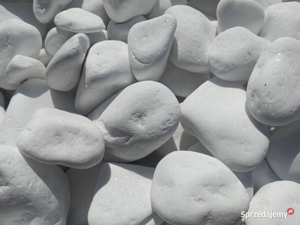 Otoczak Biały THASOS 60100 mm Biała Marianna Żwir i kamienie Oświęcim