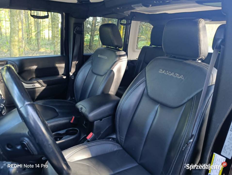 Jeep Wrangler Sahara Warszawa