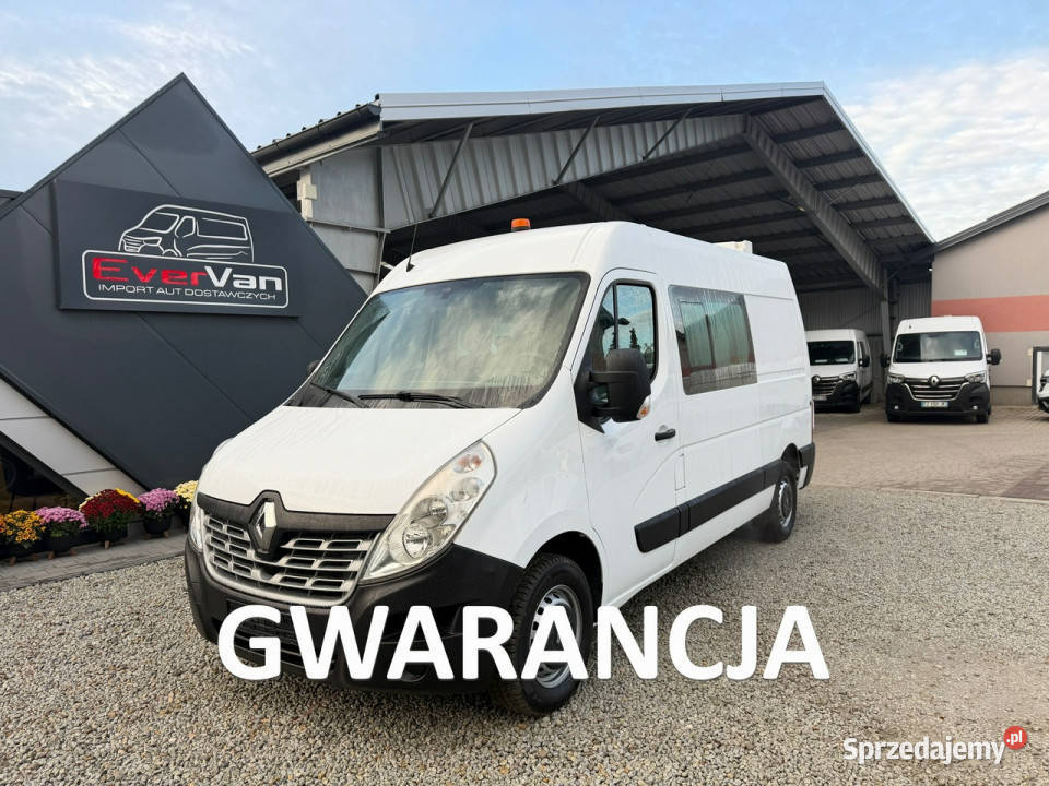 Renault Master L2H2 średniak 7osobowy brygadówka ABS Warszawa sprzedam