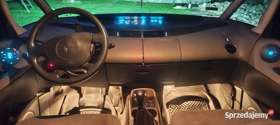 Renault Espace BENZYNAGAZ LPG 163 Initiale Paris wielofunkcyjna kierownica Chełm