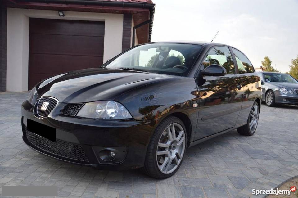 Na sprzedaż Seat Ibiza czarny mazowieckie Płock