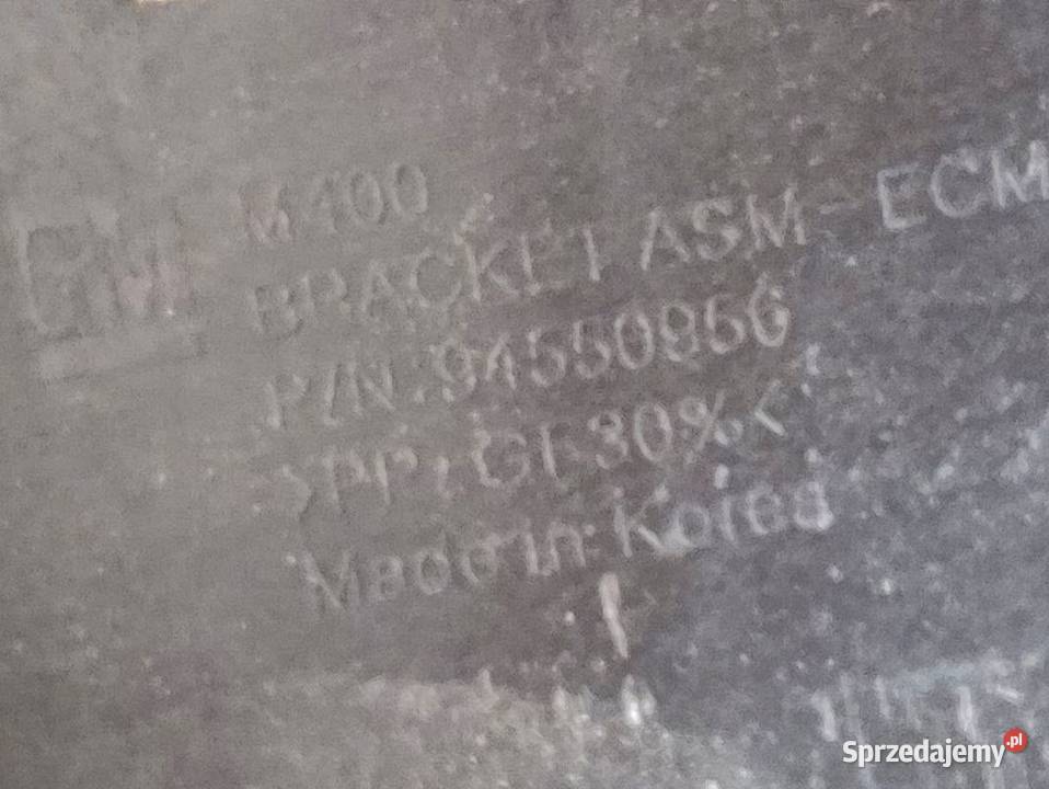 Mocowanie Komputera Silnika Opel Karl 94550956 wielkopolskie Pleszew