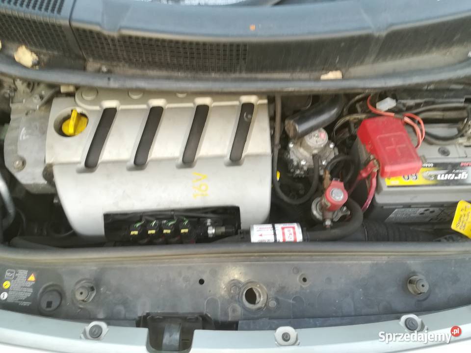 RENAULT SCENIC II 20 2007r GAZ SEKWENCJA 2PPL