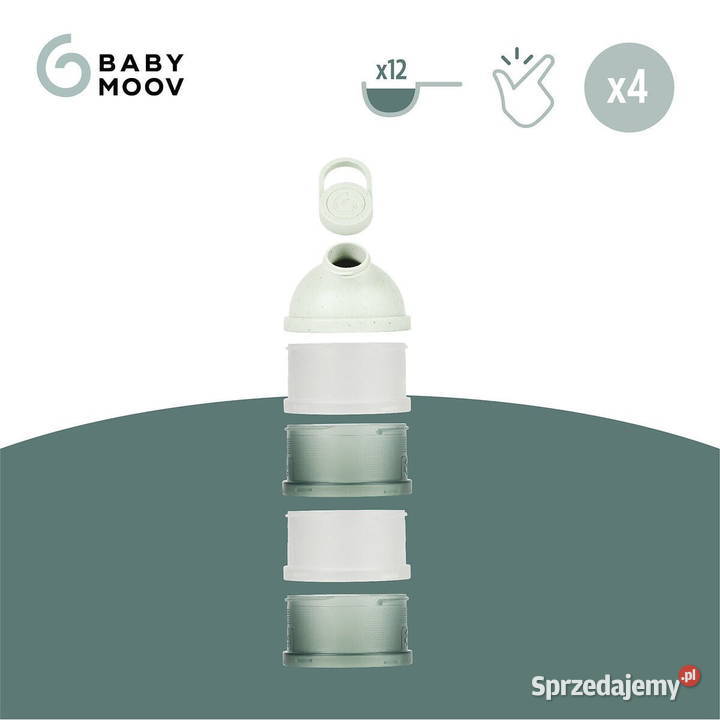 Pojemnik na mleko pudełka na przekąski 360ml Poznań