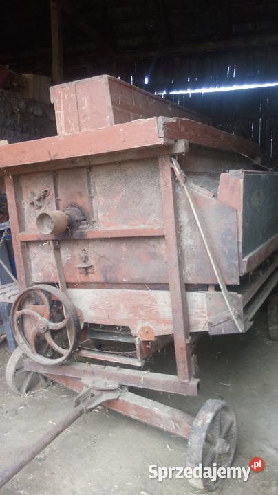 Maszyna do młócenia zboża świętokrzyskie Kazimierza Wielka