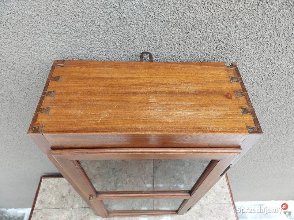 Stara szafka witryna witrynka klasyczna F034 Tczew sprzedam