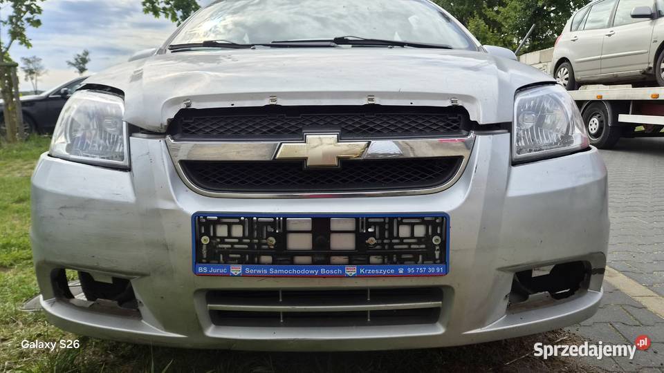 Chevrolet Aveo T250 14 benzyna 69kW 94 2008r Słońsk sprzedam