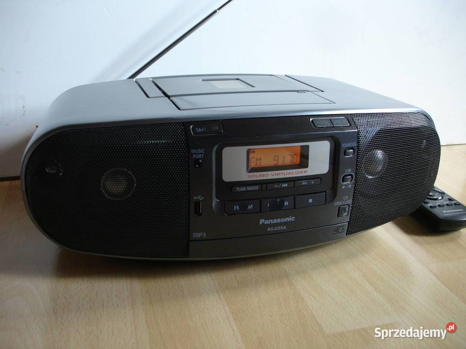 Radiomagnetofon PANASONIC RXD55A PILOT lubuskie