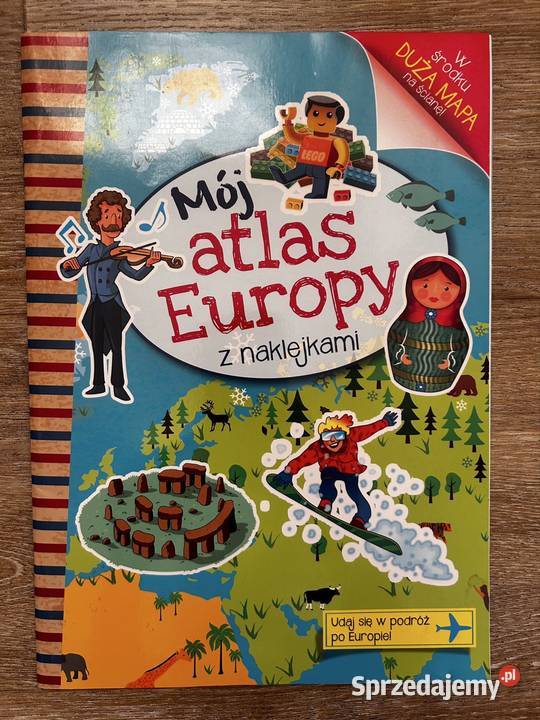 Europy mój atlas europy atlas europy dzieci Dla dzieci mazowieckie Wyszków