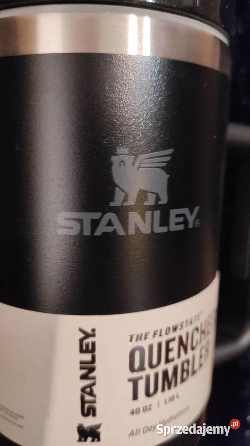 Nowy męski czarny kubek firmy Stanley 118 l Olsztyn sprzedam