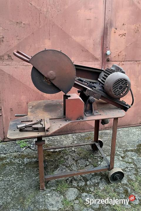 Przecinarka tarczowa do metalu gumówka 400V Lubiąż sprzedam