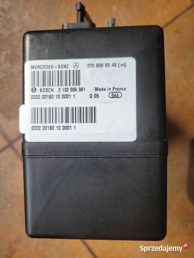 Pompka Zamka Centralnego Mercedes S klasa W220